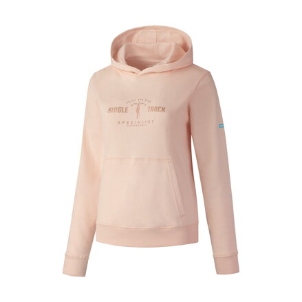 SHIMANO Mikina dámská SHIMANO HOODIE růžová