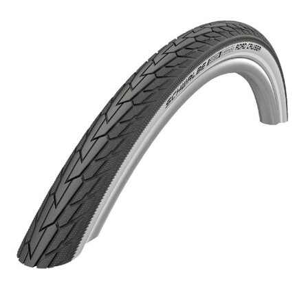 SCHWALBE Plášť ROAD CRUISER (47-559) 26x1.75 Active 50EPI K-Guard 720g Biely bok Green