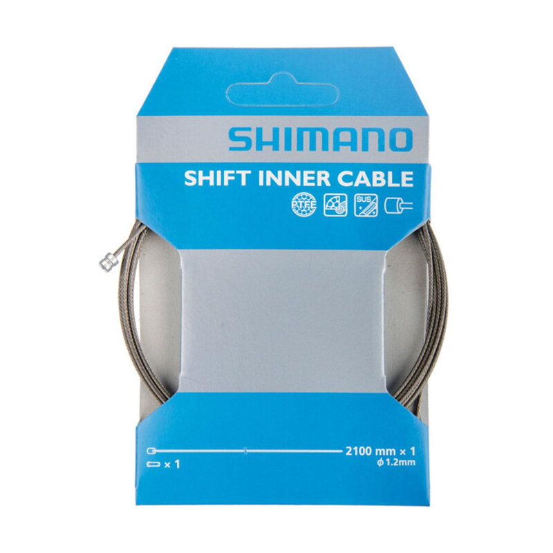 SHIMANO Cablu schimbător 1,2x2100mm inoxidabil+strat Optislick SHIMANO Cablu schimbător 1,2x2100mm inoxidabil+strat Optislick