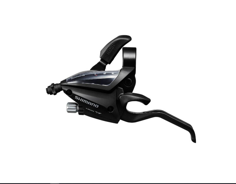 SHIMANO ST-EF500 Manetă schimbător/frână stânga 3 viteze negru SHIMANO ST-EF500 Manetă schimbător/frână stânga 3 viteze negru