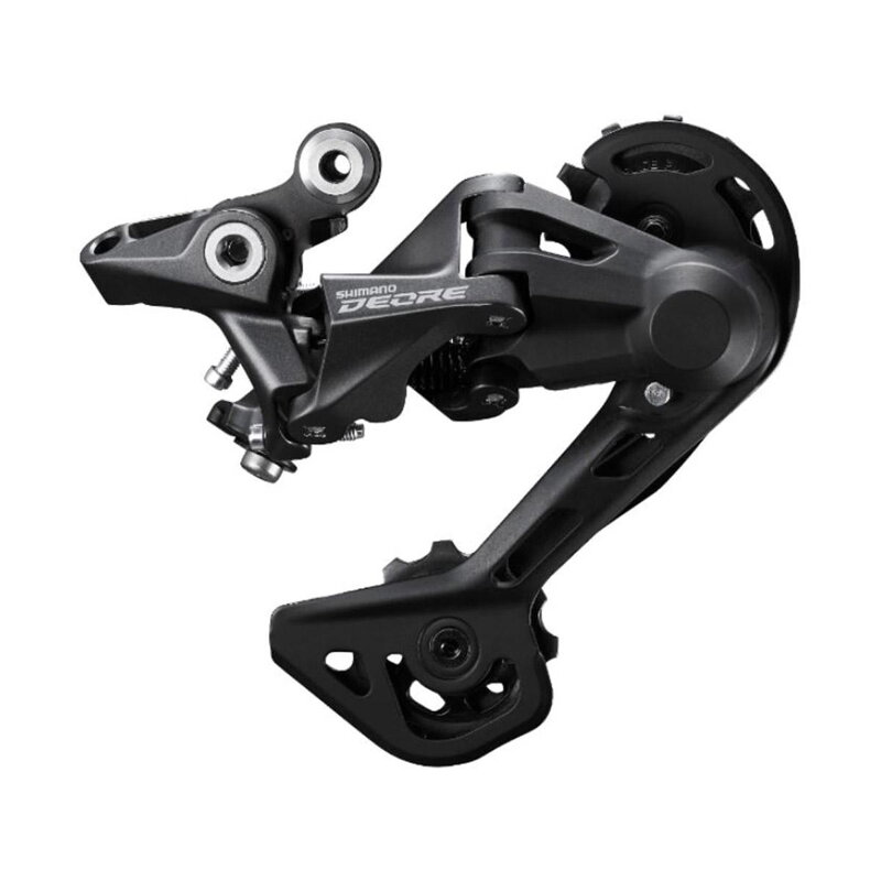 SHIMANO Prehadzovačka Deore RD-M4120 10-k. čierna super dlhé ramienko Shadow