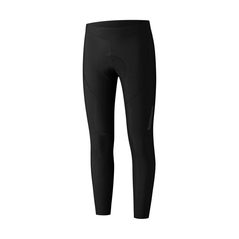 SHIMANO Pantaloni VERTEX CYC lungi cu bazon negri SHIMANO Pantaloni VERTEX CYC lungi cu bazon negri