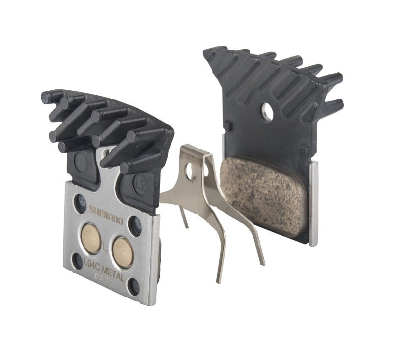 SHIMANO Plăcuțe metalice cu radiator L04C DURA ACE/ULTEGRA/105/GRX/ SHIMANO Plăcuțe metalice cu radiator L04C DURA ACE/ULTEGRA/105/GRX/