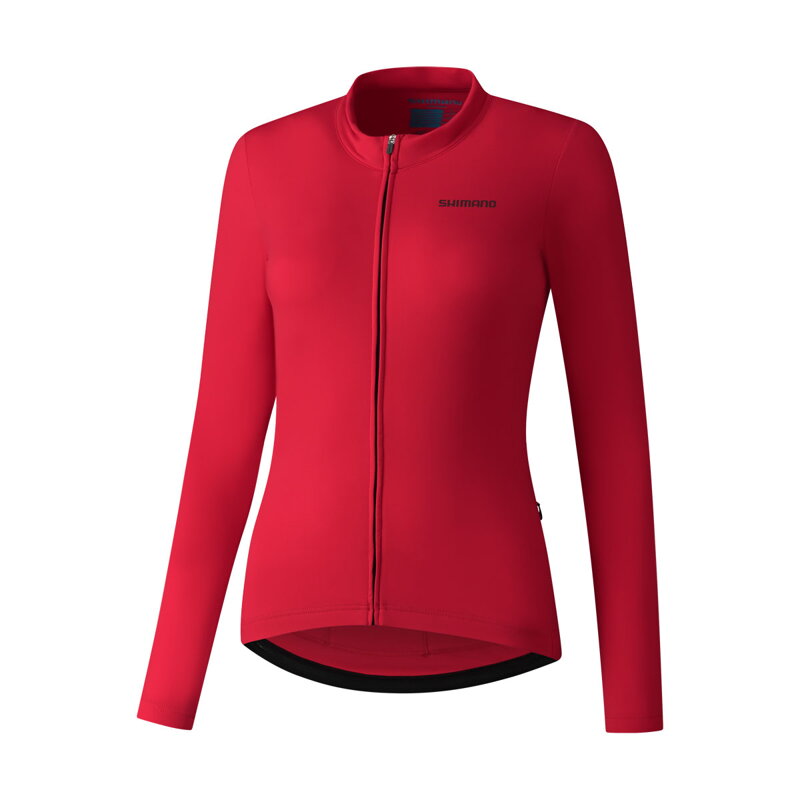 SHIMANO Tricou damă KAEDE THERMAL LONG roșu SHIMANO Tricou damă KAEDE THERMAL LONG roșu